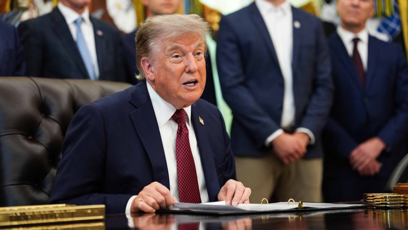 Trump Defends DOJ Subpoenas of Times Reporters as Google Subpoena Surfaces