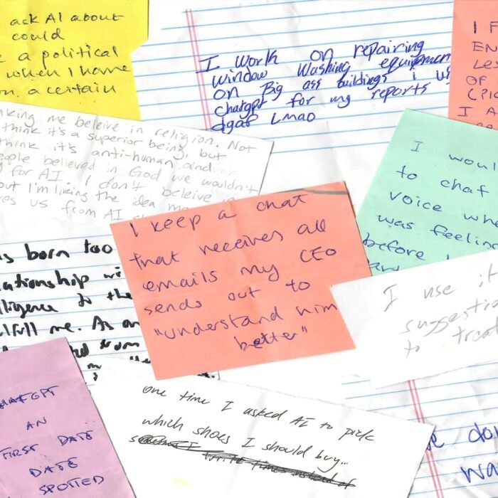 Artist's confessional box project reveals how Americans really use AI