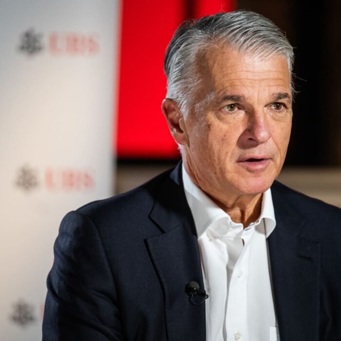 UBS CEO Ermotti Warns Investors Have Grown Complacent as Risks Pile Up