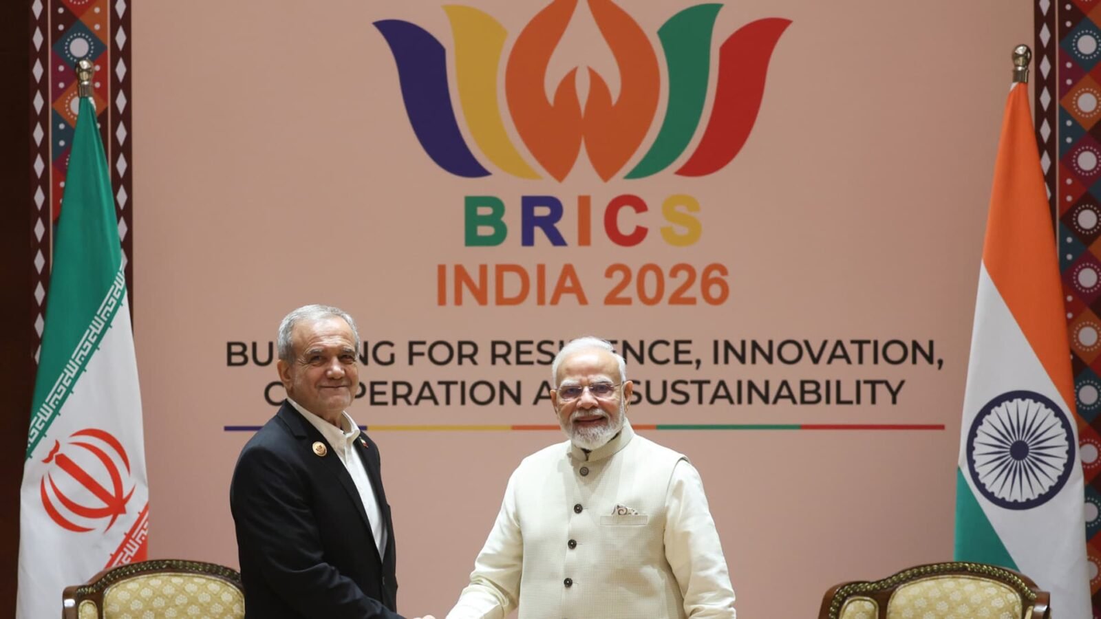 Pezeshkian Says Iran Won't Surrender as War Roils Oil Markets Ahead of BRICS Summit